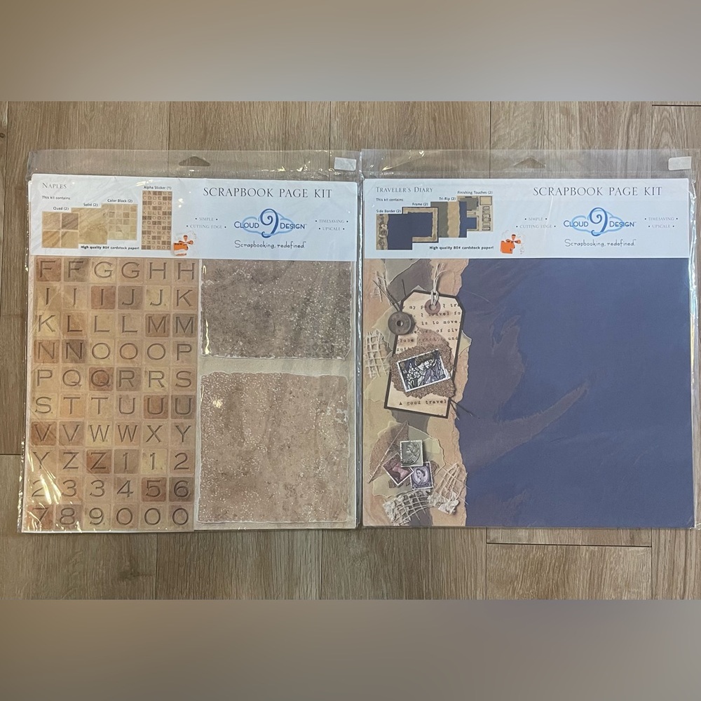 Cloud 9 Design Scrapbook Page Kit